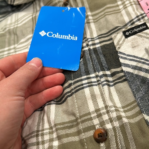 COLUMBIA Women's Calico Basin Flannel Long Sleeve Shirt Size S - Picture 7 of 16